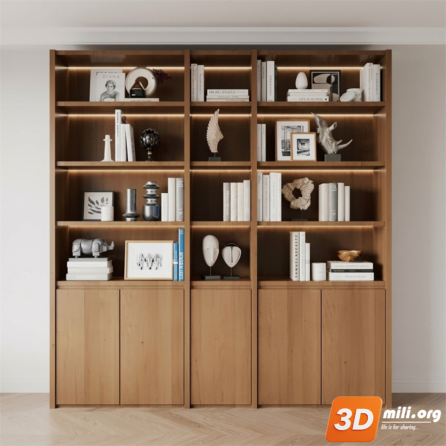 Bookcase Skp Files